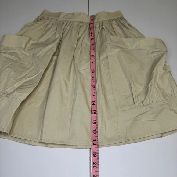Fiorucci Beige Bubble Pocket Skirt Size IT 38 / US 0/24 - Picture 8 of 8